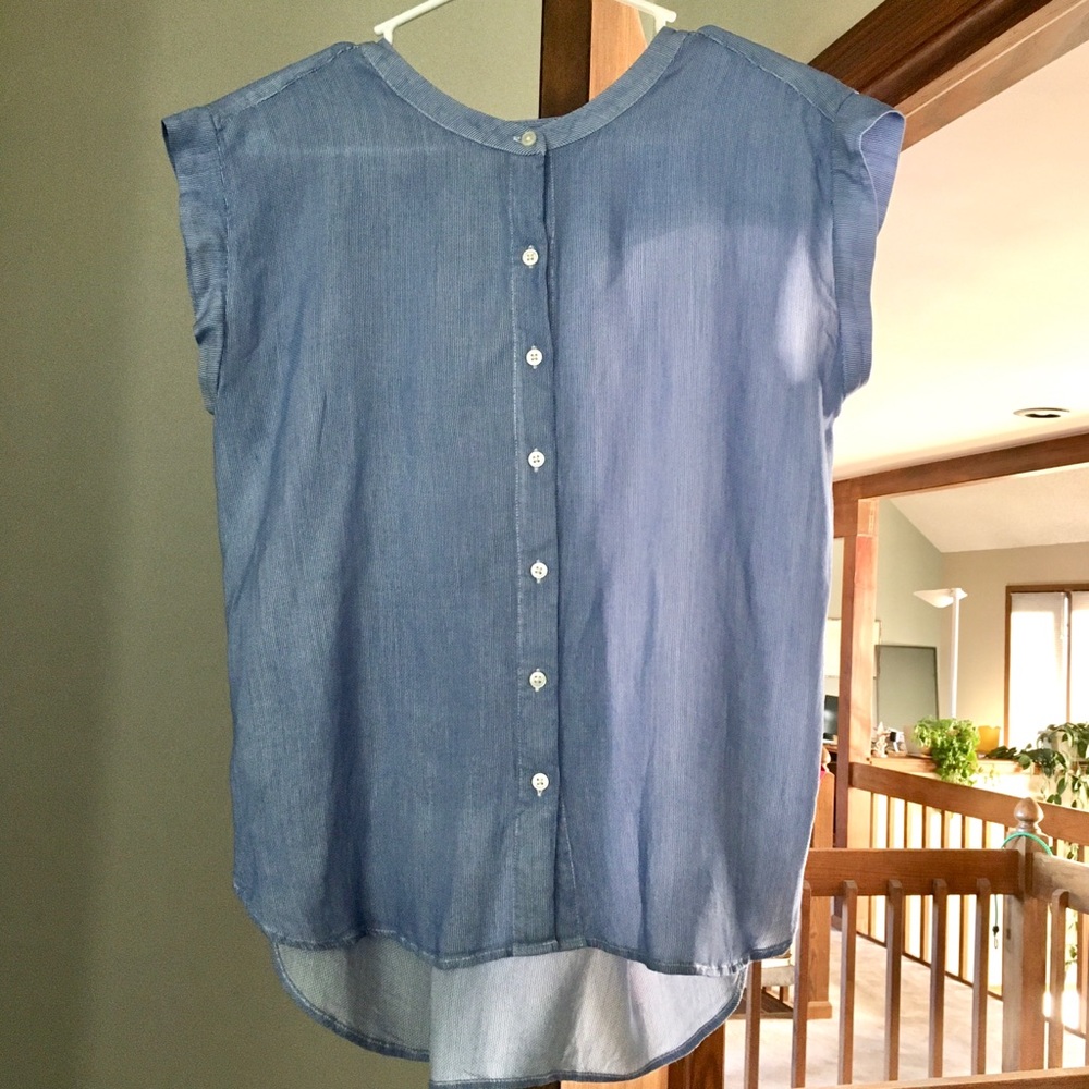 NEW Loft striped blouse, PM
